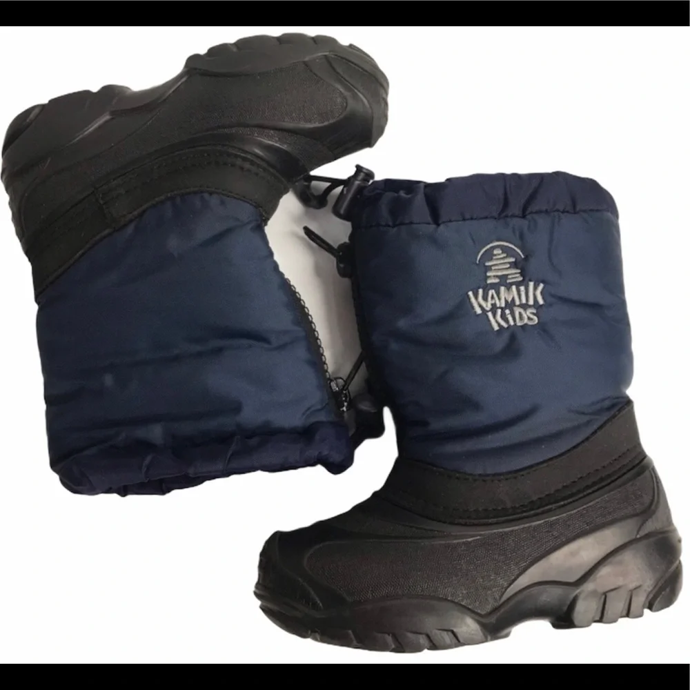 Kamik Kids snow boots blue 6